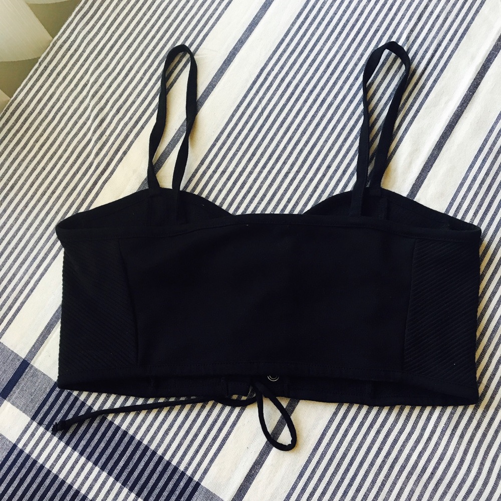 Zara lace-up crop top 🖤 - Picture 3 of 3
